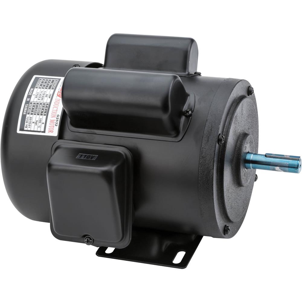 Heavy-Duty Motor 1 HP Single-Phase 1725 RPM TEFC 110V/220V