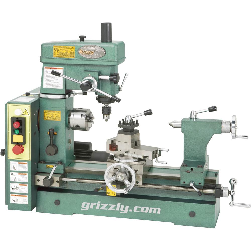 19-3/16" 3/4 HP Combo Lathe/Mill