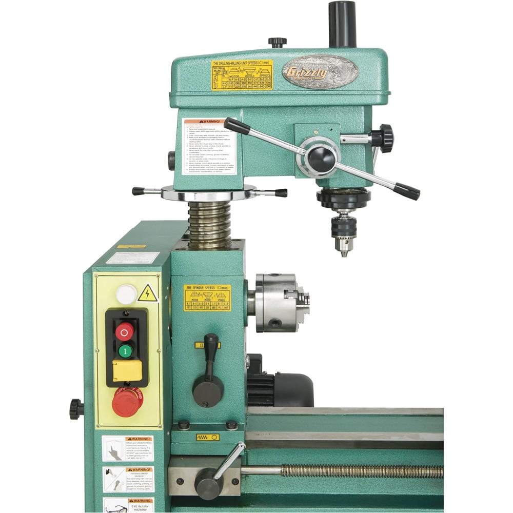 19-3/16" 3/4 HP Combo Lathe/Mill