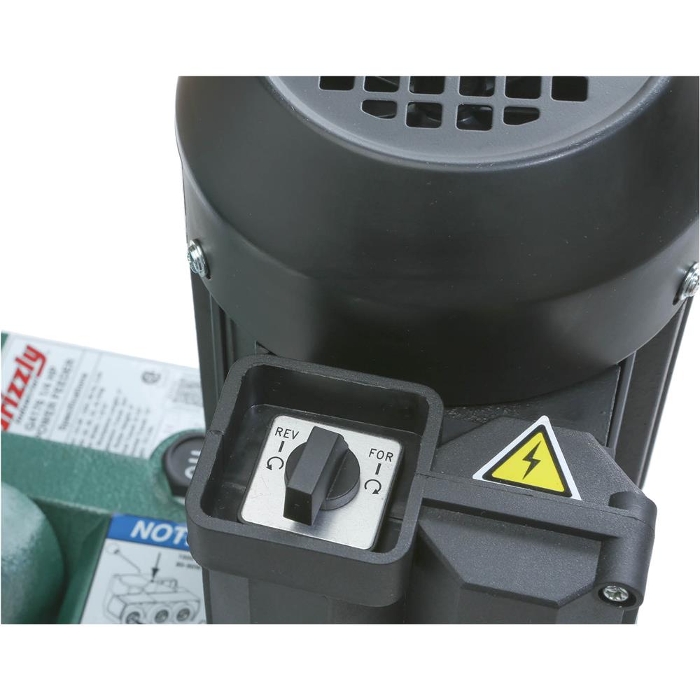 1/4 HP 4-Speed 3-Roller Power Feeder, Single-Phase