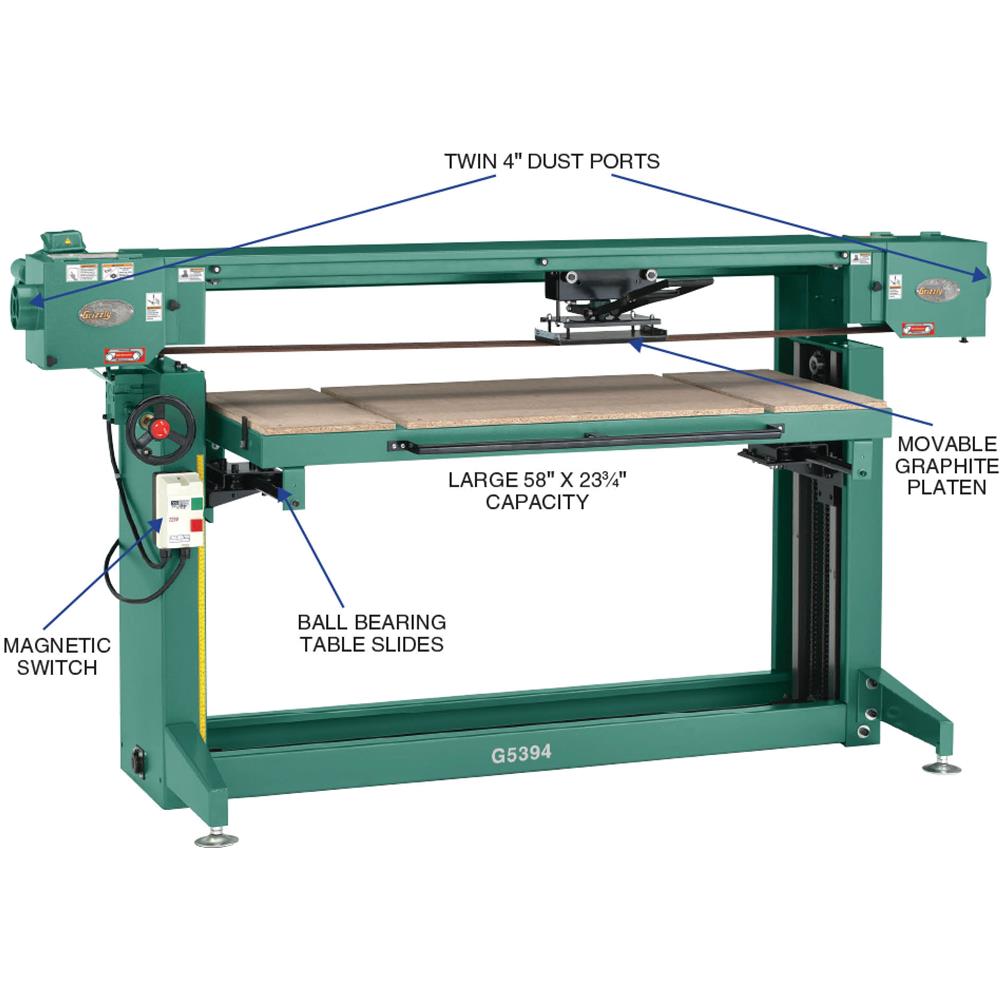 6" x 186" Stroke Sander