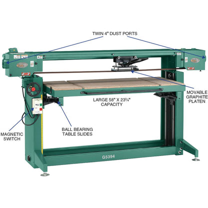 6" x 186" Stroke Sander
