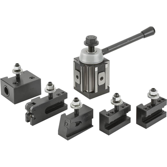 Quick Change Tool Post Set - 12" to 14" Swing