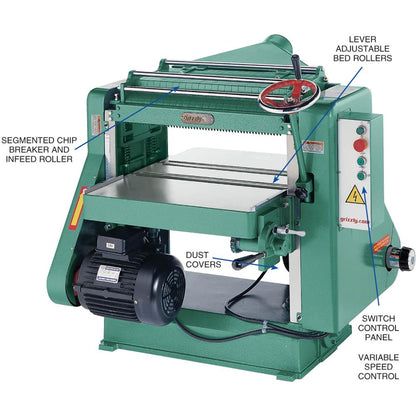 24" 5 HP Planer