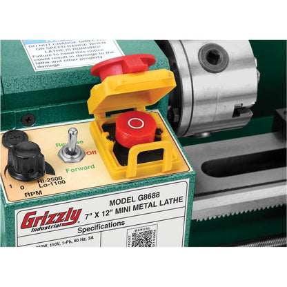 7" x 12" Mini Metal Lathe