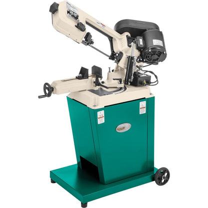 5" x 6" 1/2 HP Metal Cutting Bandsaw w/ Swivel Head