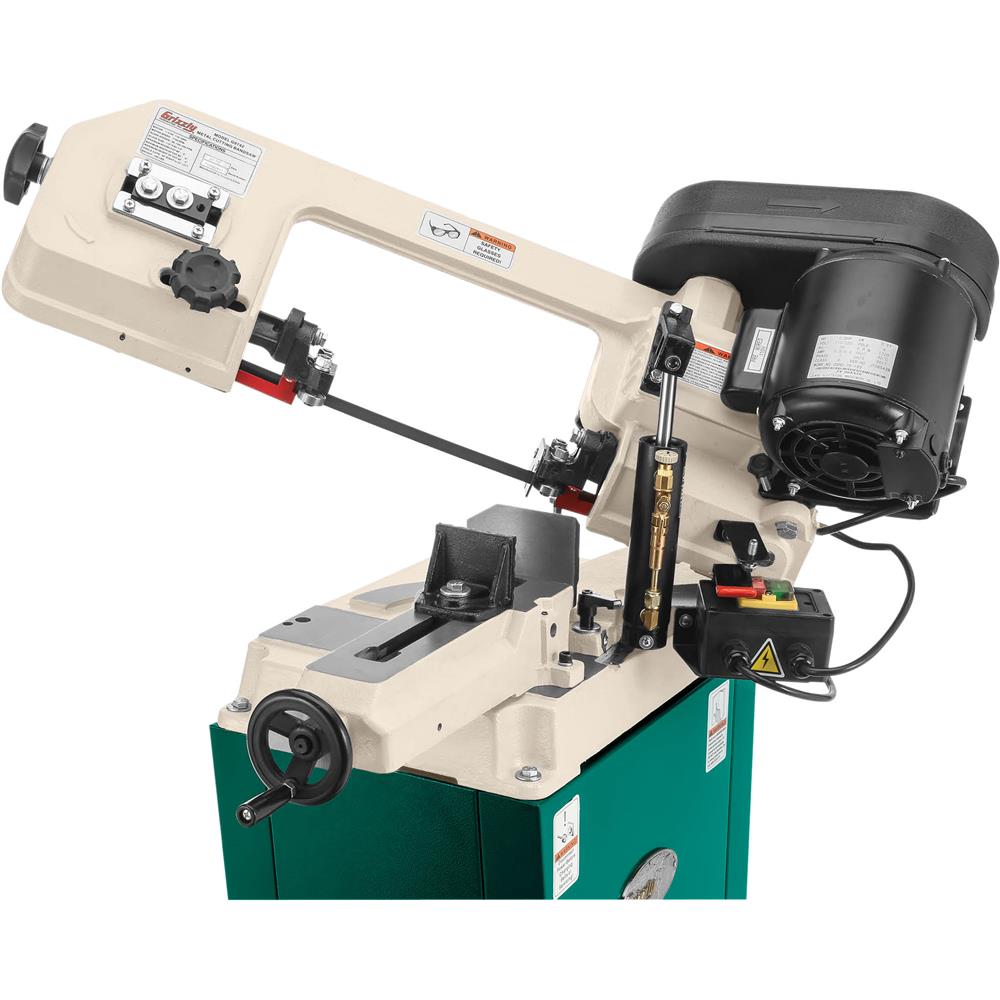 5" x 6" 1/2 HP Metal Cutting Bandsaw w/ Swivel Head