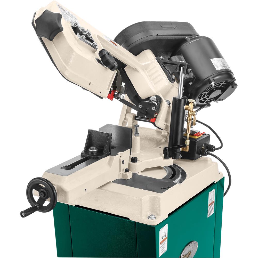5" x 6" 1/2 HP Metal Cutting Bandsaw w/ Swivel Head