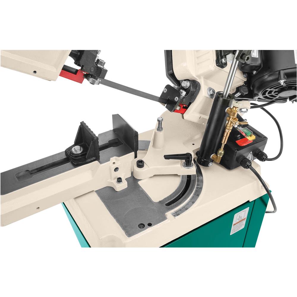 5" x 6" 1/2 HP Metal Cutting Bandsaw w/ Swivel Head