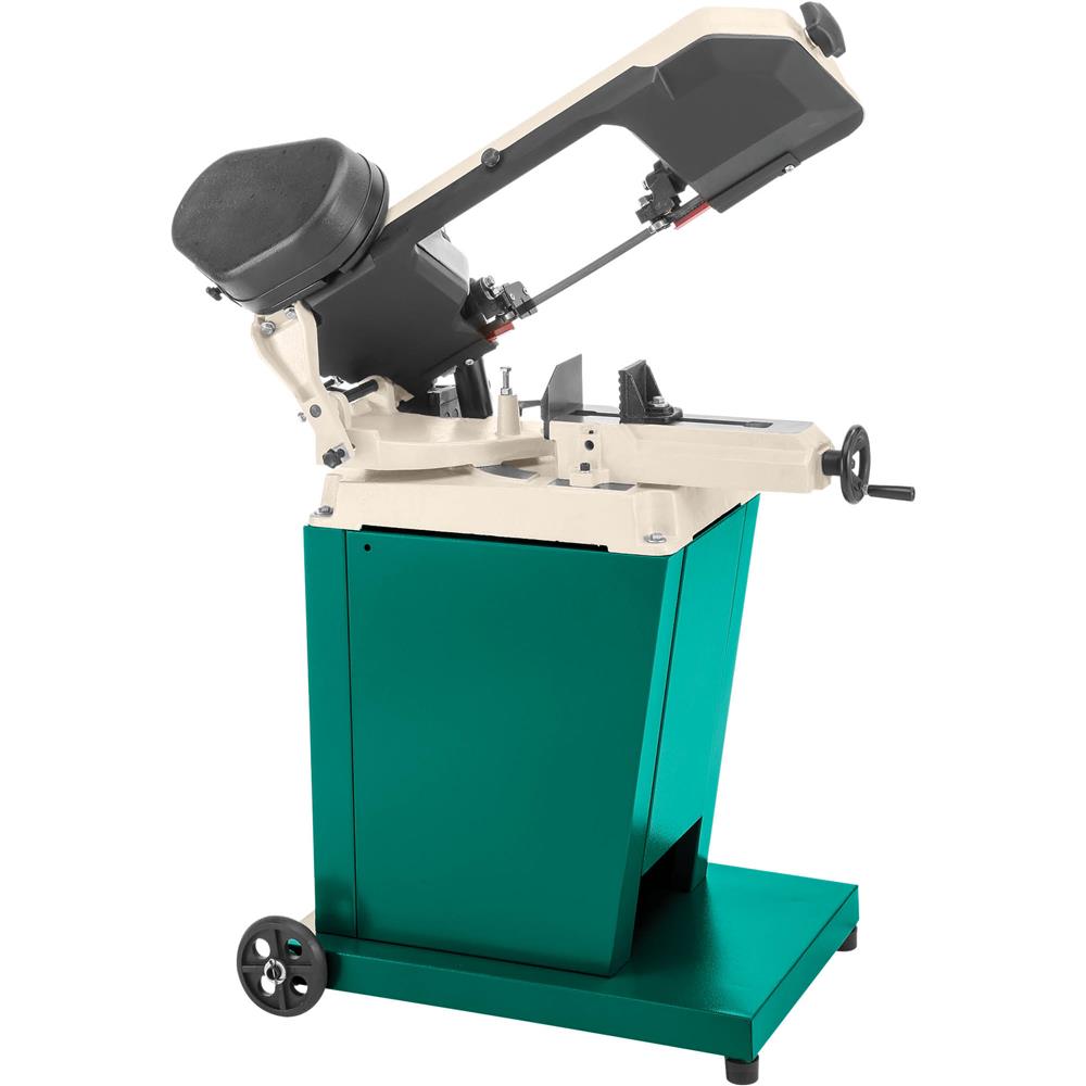 5" x 6" 1/2 HP Metal Cutting Bandsaw w/ Swivel Head