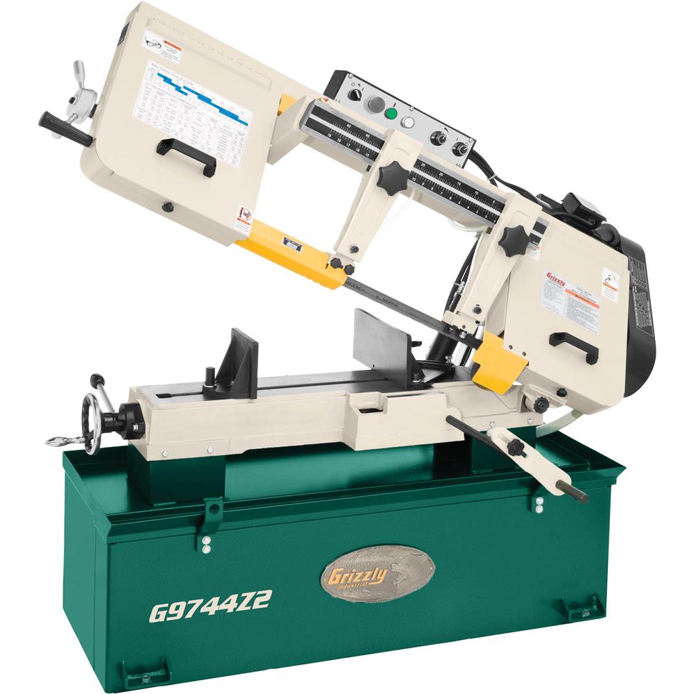 10" x 18" 1-1/2 HP Horizontal Metal Cutting Bandsaw