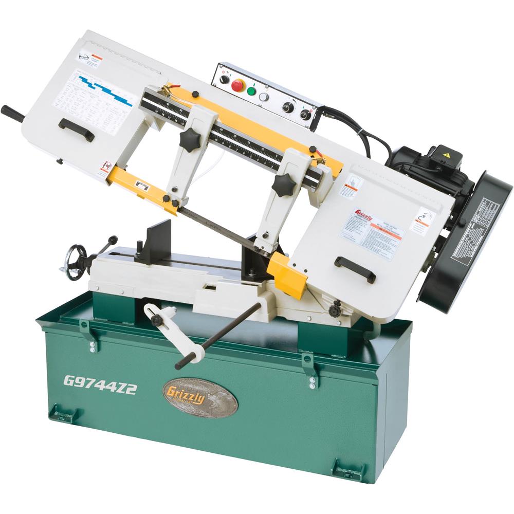 10" x 18" 1-1/2 HP Horizontal Metal Cutting Bandsaw