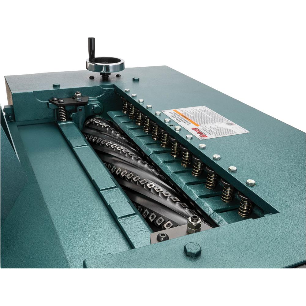 24" 10 HP 3-Phase Industrial Planer w/ Spiral Cutterhead