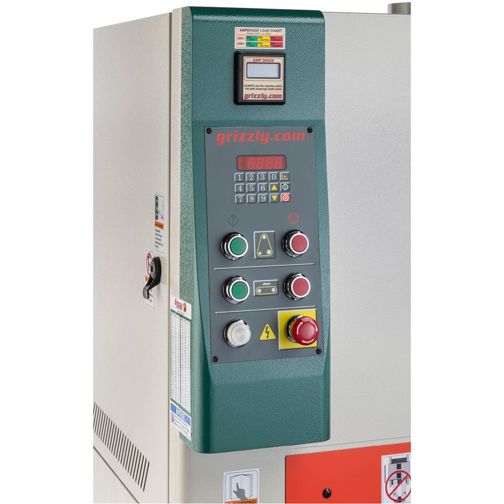 37" 20 HP 3-Phase Double-Head Wide-Belt Sander