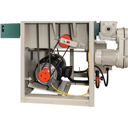 37" 20 HP 3-Phase Double-Head Wide-Belt Sander