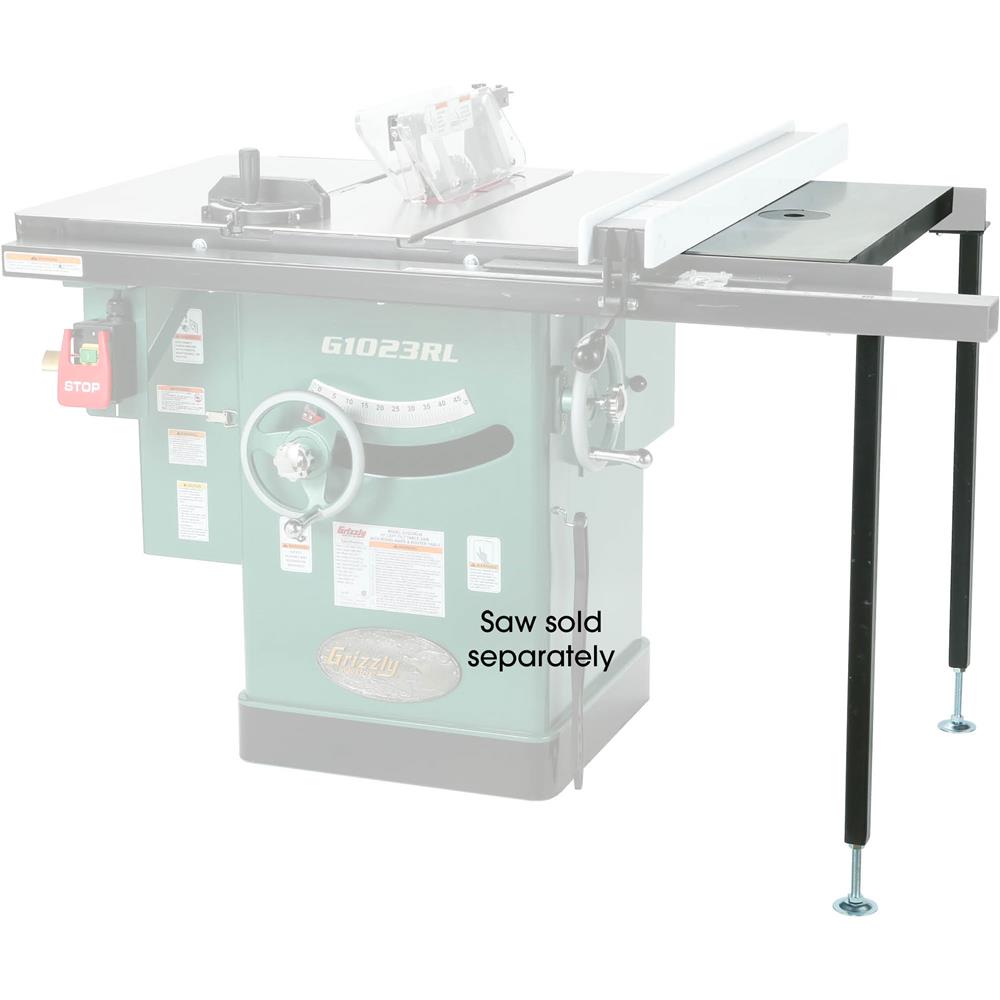 18" x 27" Router Extension Table for Table Saw