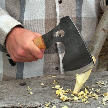 Hand-Forged Camping (Chopping) Axe, 0.6 kg (1.32 Ibs)