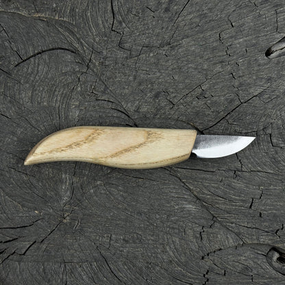 Hand-Forged Carving Knife, 4.5 cm (1.77 inches) - Norfolk Wood Shop