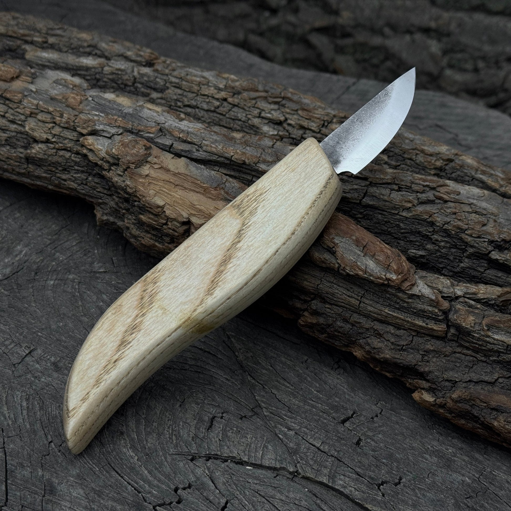 Hand-Forged Carving Knife, 4.5 cm (1.77 inches) - Norfolk Wood Shop
