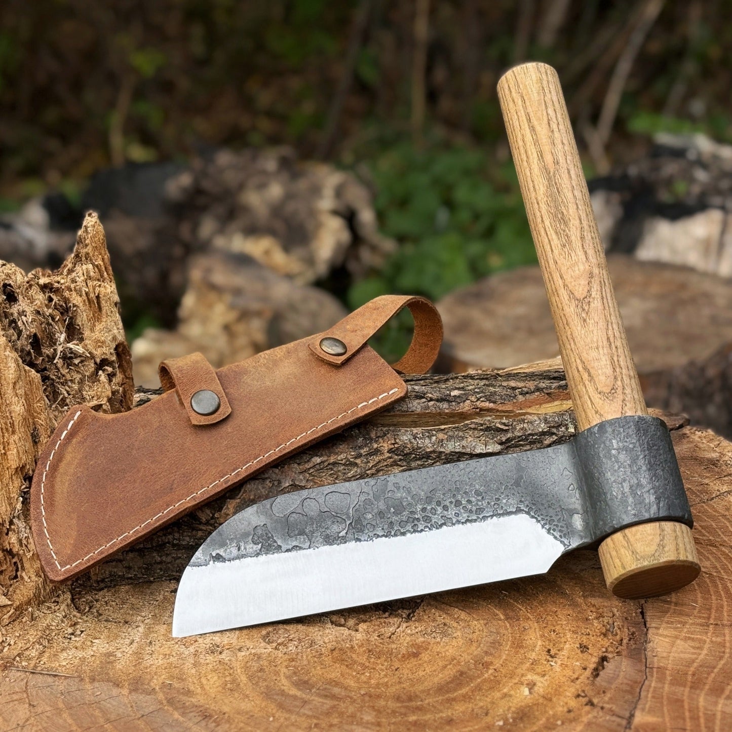 Hand-Forged Splitting Froe, Blade - 15.5 cm (6.1 inches) - Norfolk Wood Shop