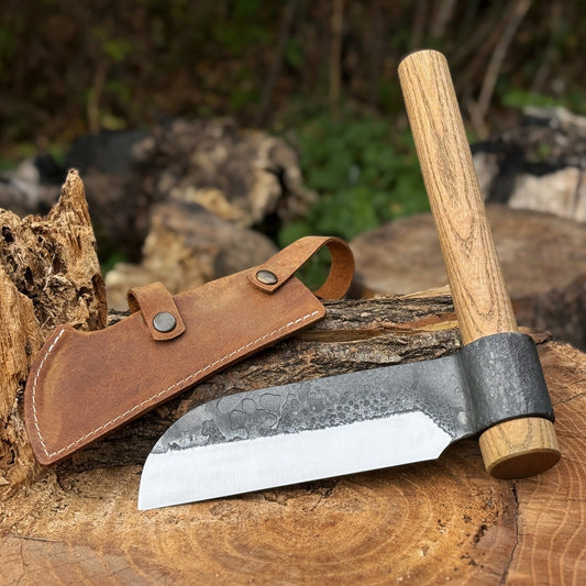Hand-Forged Splitting Froe, Blade - 15.5 cm (6.1 inches) - Norfolk Wood Shop