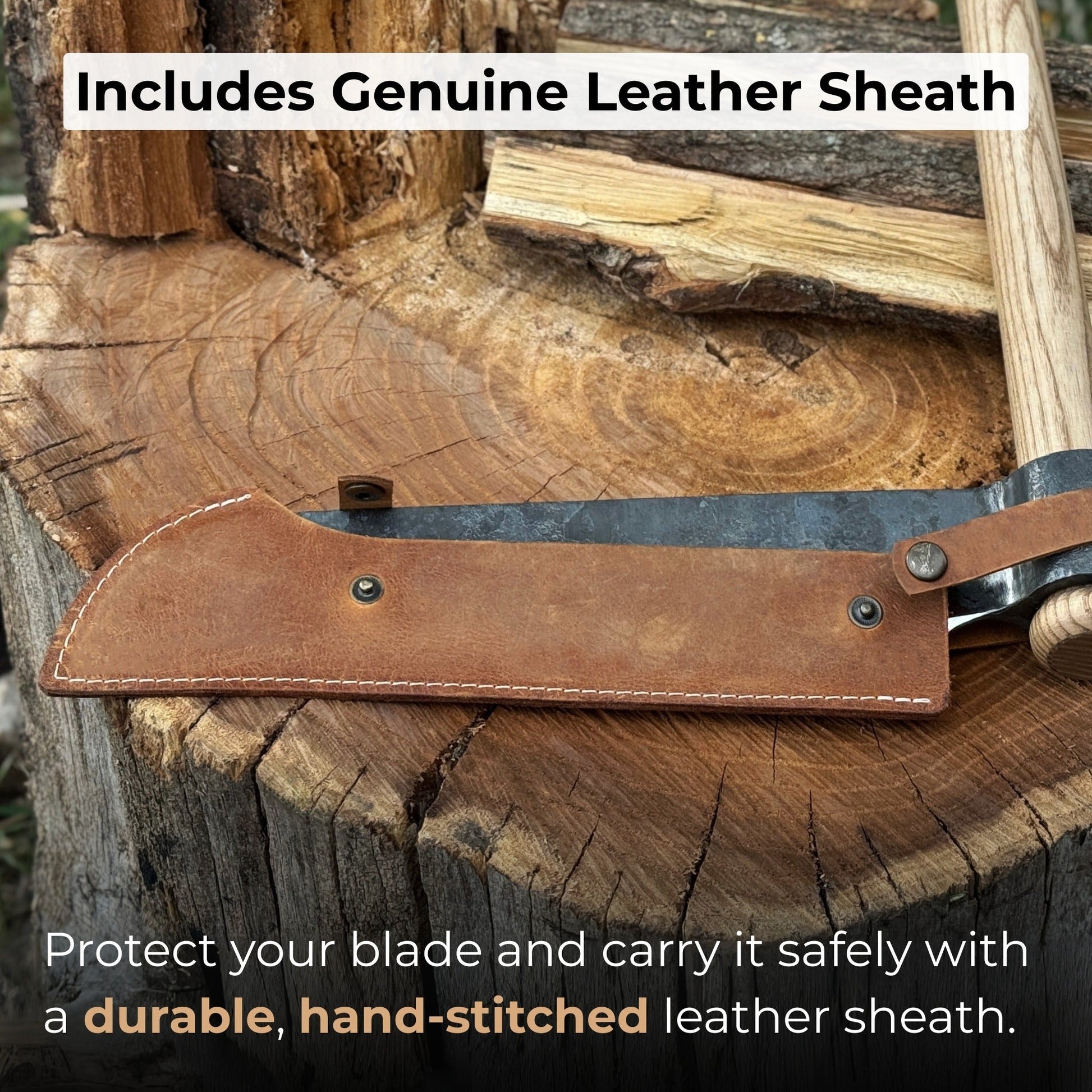 Hand-Forged Splitting Froe, Blade - 25.5 cm (10 inches) - Norfolk Wood Shop