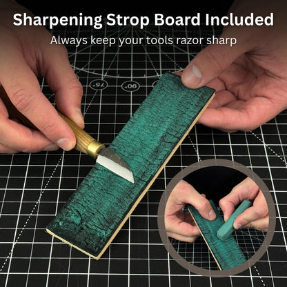 Hedgehog Carving Kit - Complete Starter Whittling Kit for Beginners, Adults, Teens, and Kids