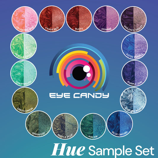 15 & 20 Color Hues Series Pigment Powder Variety Pack