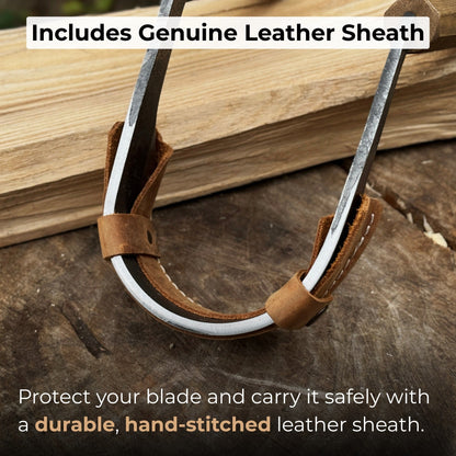 Inshave (Half-Rounded Drawknife), 9.5 cm (3.7 inches)
