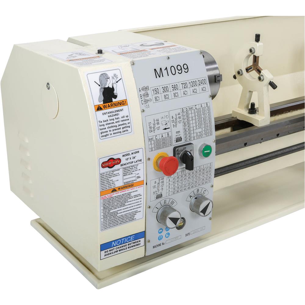 10" x 26" Bench Metal Lathe