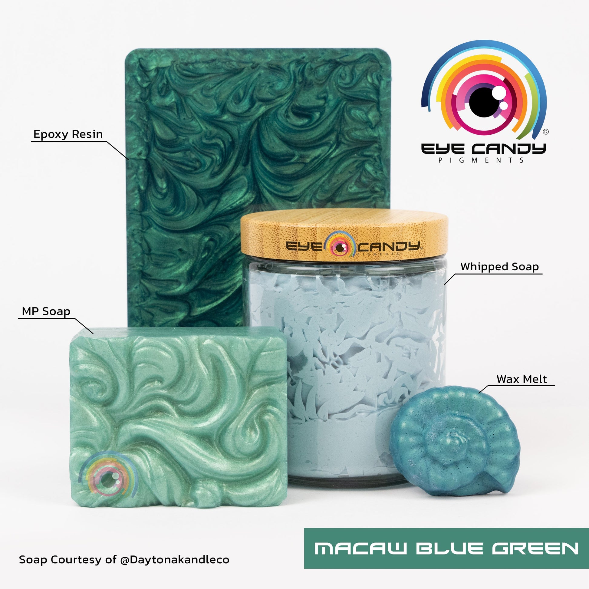 Macaw Blue Green - Norfolk Wood Shop