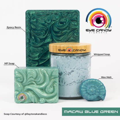 Macaw Blue Green - Norfolk Wood Shop