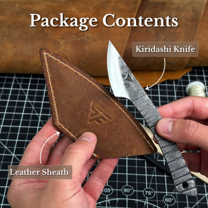 Marking Knife Kiridashi with Rounded Blade, 5,5 cm (2.17 inches)