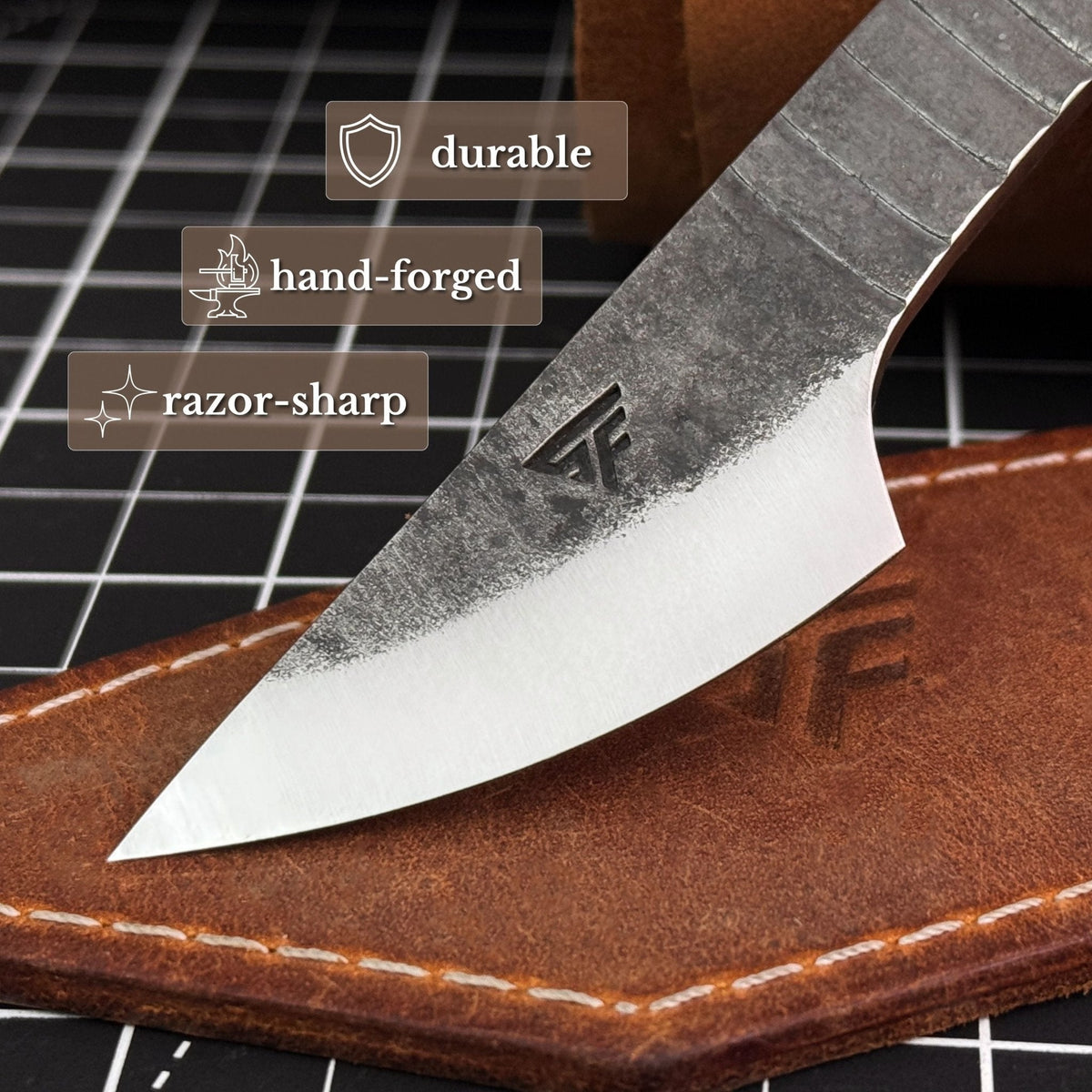Marking Knife Kiridashi with Rounded Blade, 5,5 cm (2.17 inches)