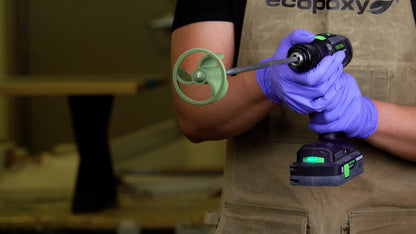 epoxy mixer drill attachment