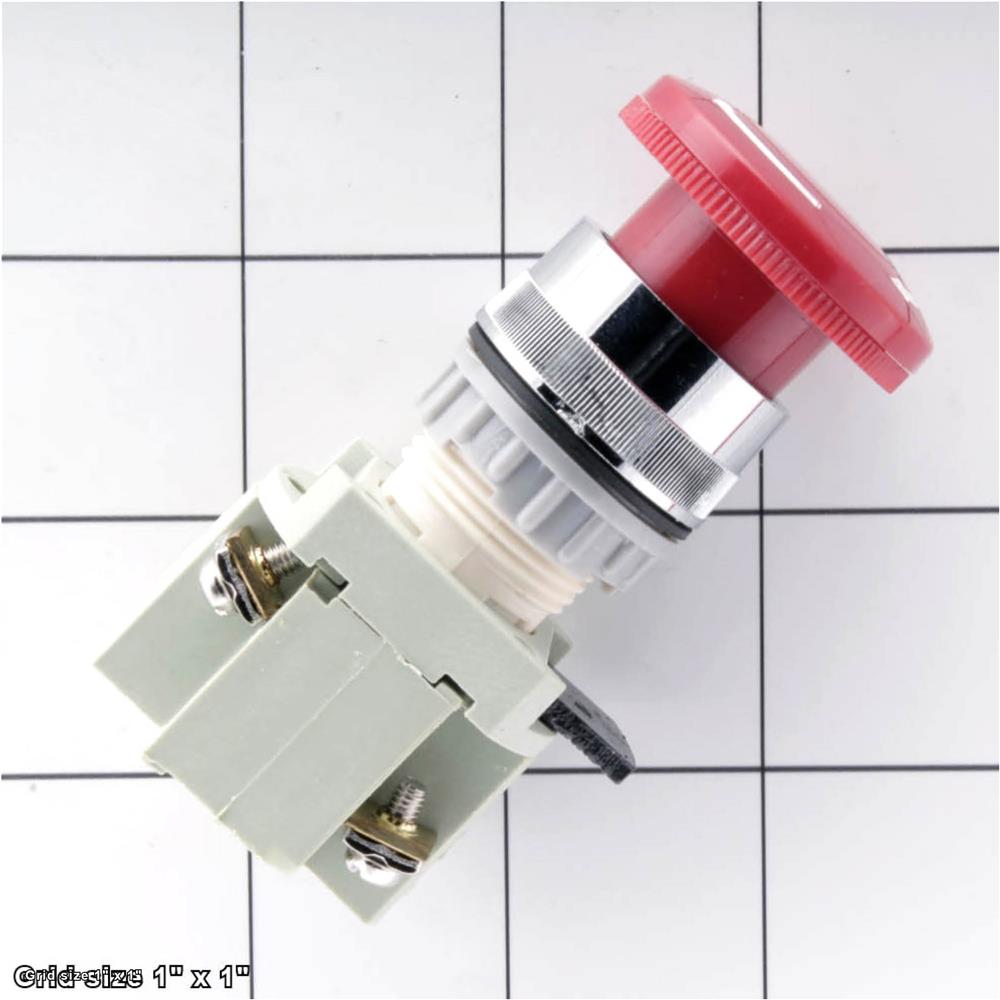 E-STOP BUTTON GLEB-221 22MM V2.11.13