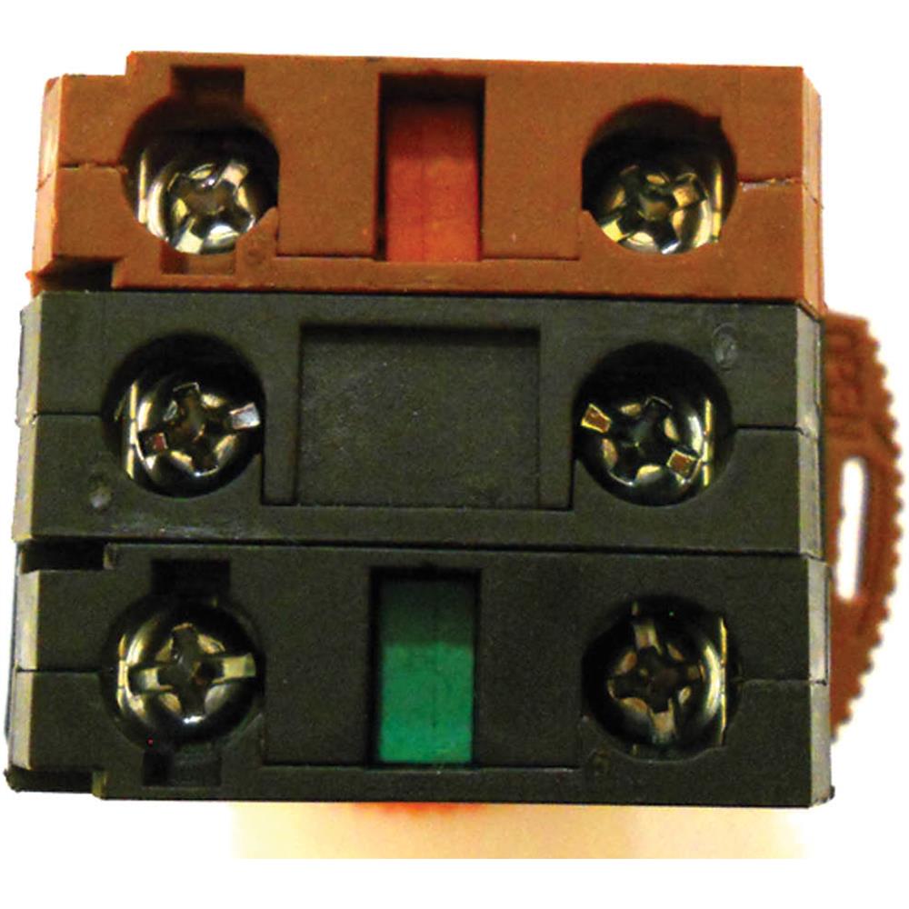E-STOP BUTTON W/3 ARROW NHD NLB22-R V2