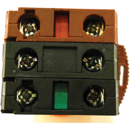 E-STOP BUTTON W/3 ARROW NHD NLB22-R V2