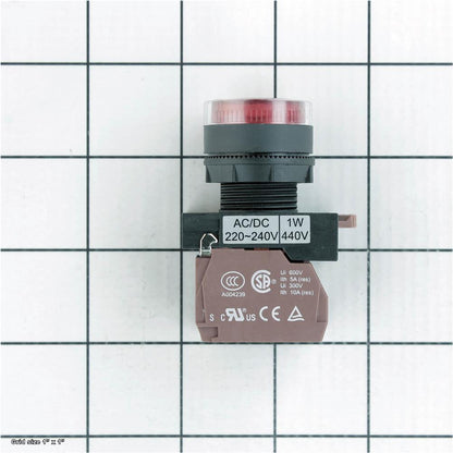 STOP BUTTON NHD AC220V 23MM RED