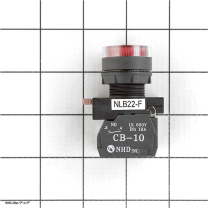 STOP BUTTON NHD AC220V 23MM RED