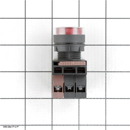 STOP BUTTON NHD AC220V 23MM RED