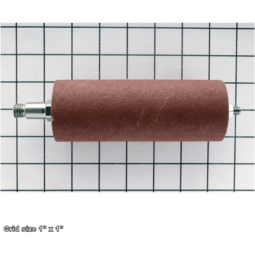 RUBBER DRUM W/SANDING SLEEVE 2"