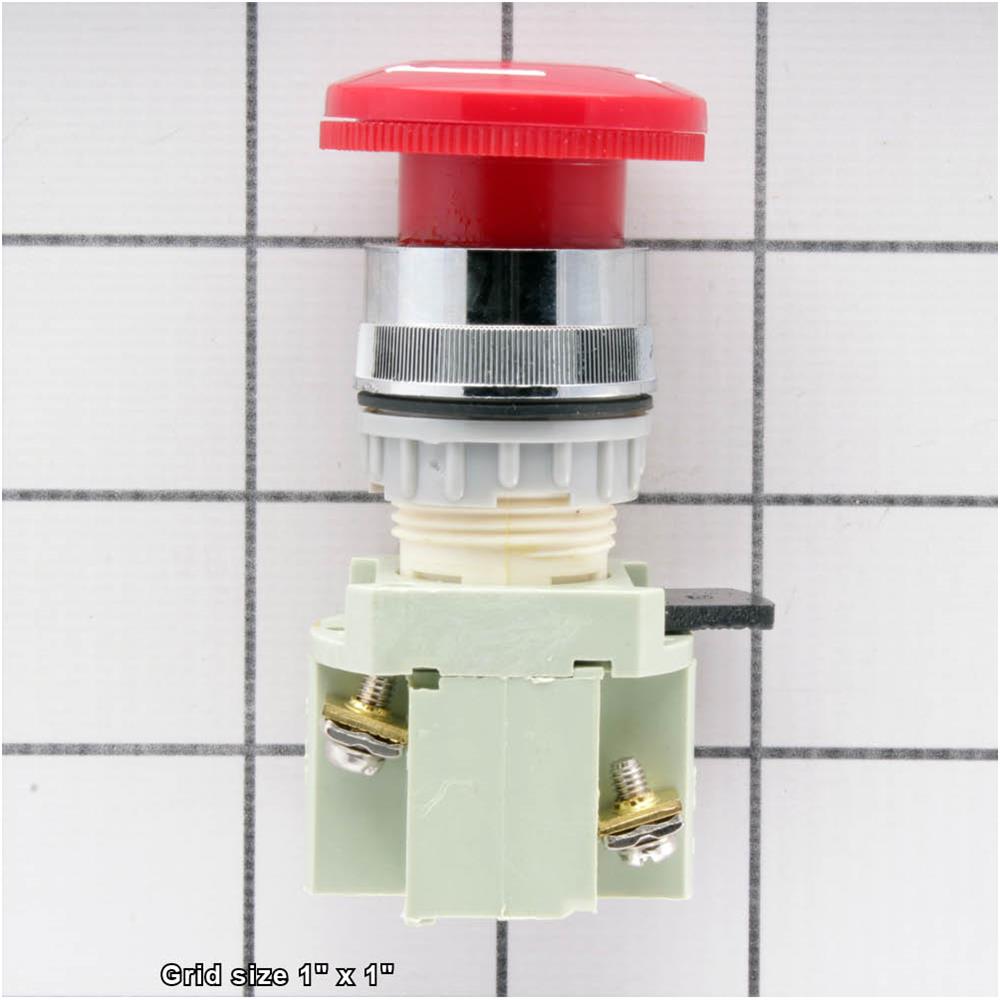 E-STOP BUTTON 250V 10A