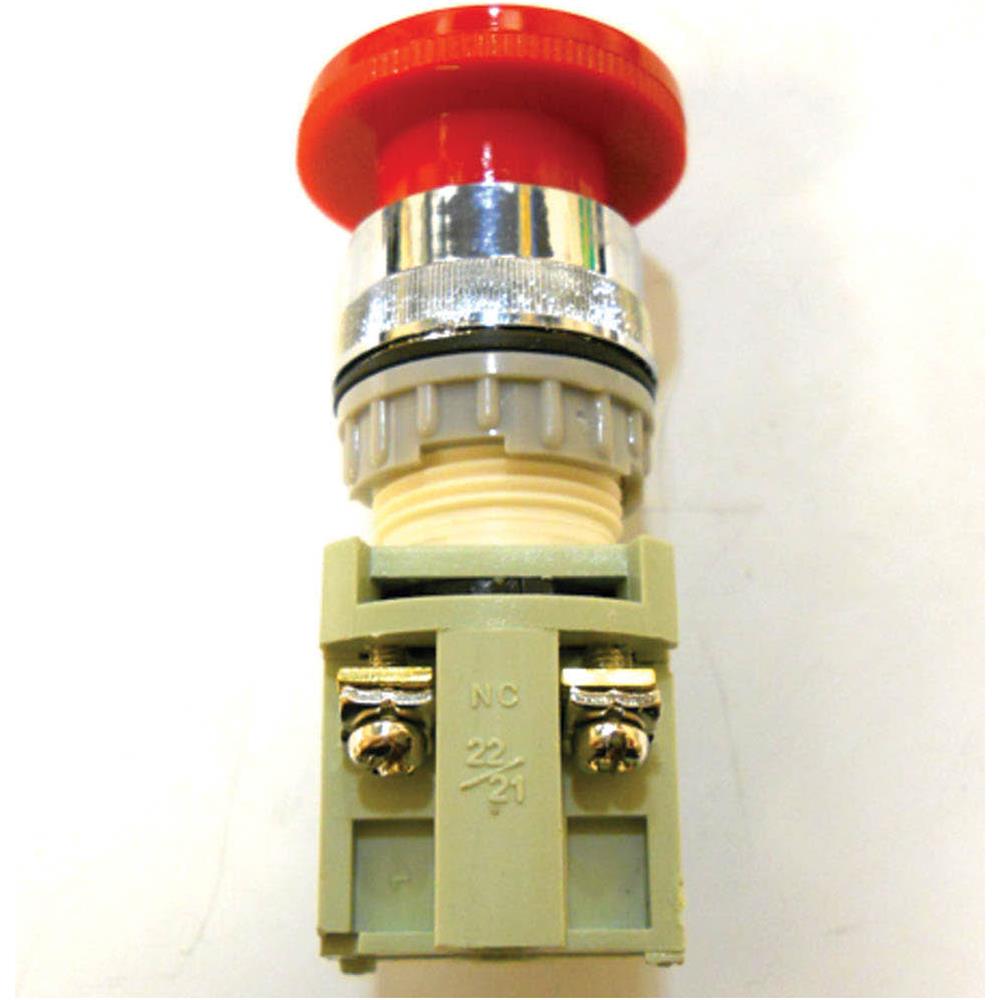 E-STOP BUTTON 250V 10A