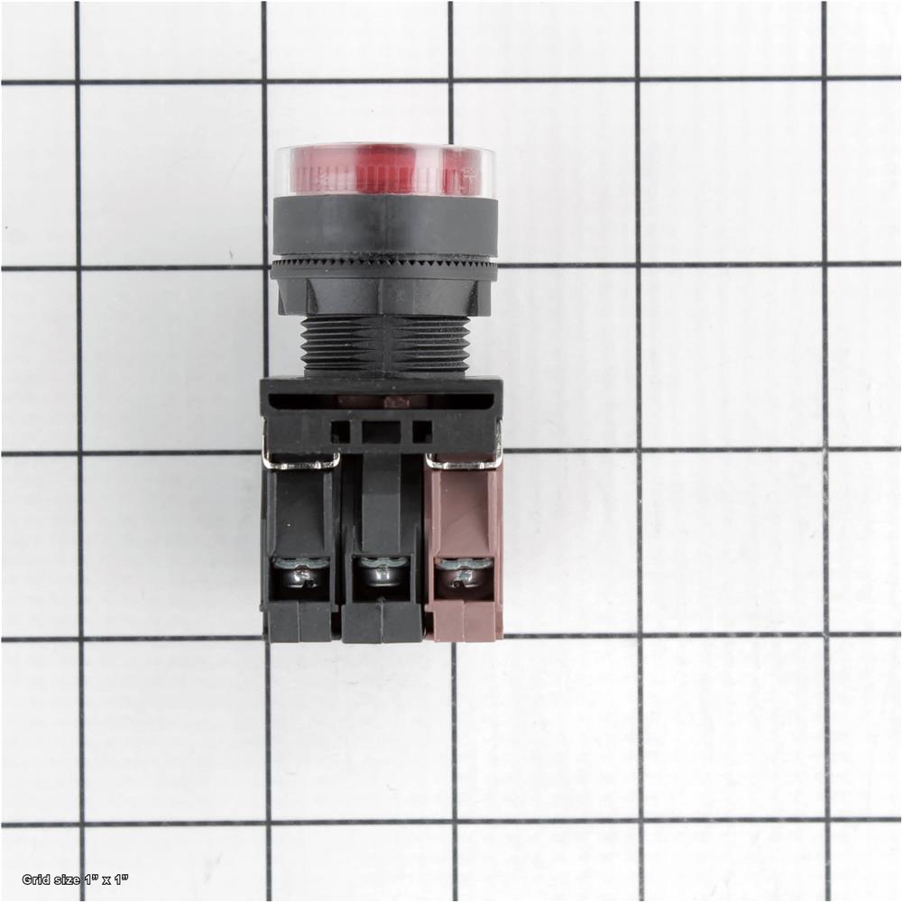 STOP BUTTON NHD NLB22-F11RE AC110V RED
