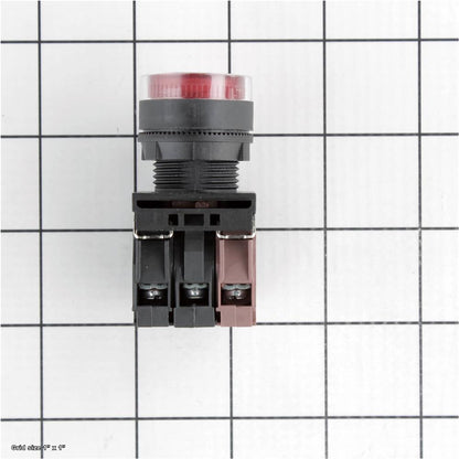 STOP BUTTON NHD NLB22-F11RE AC110V RED