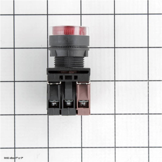 STOP BUTTON NHD NLB22-F11RE AC110V RED