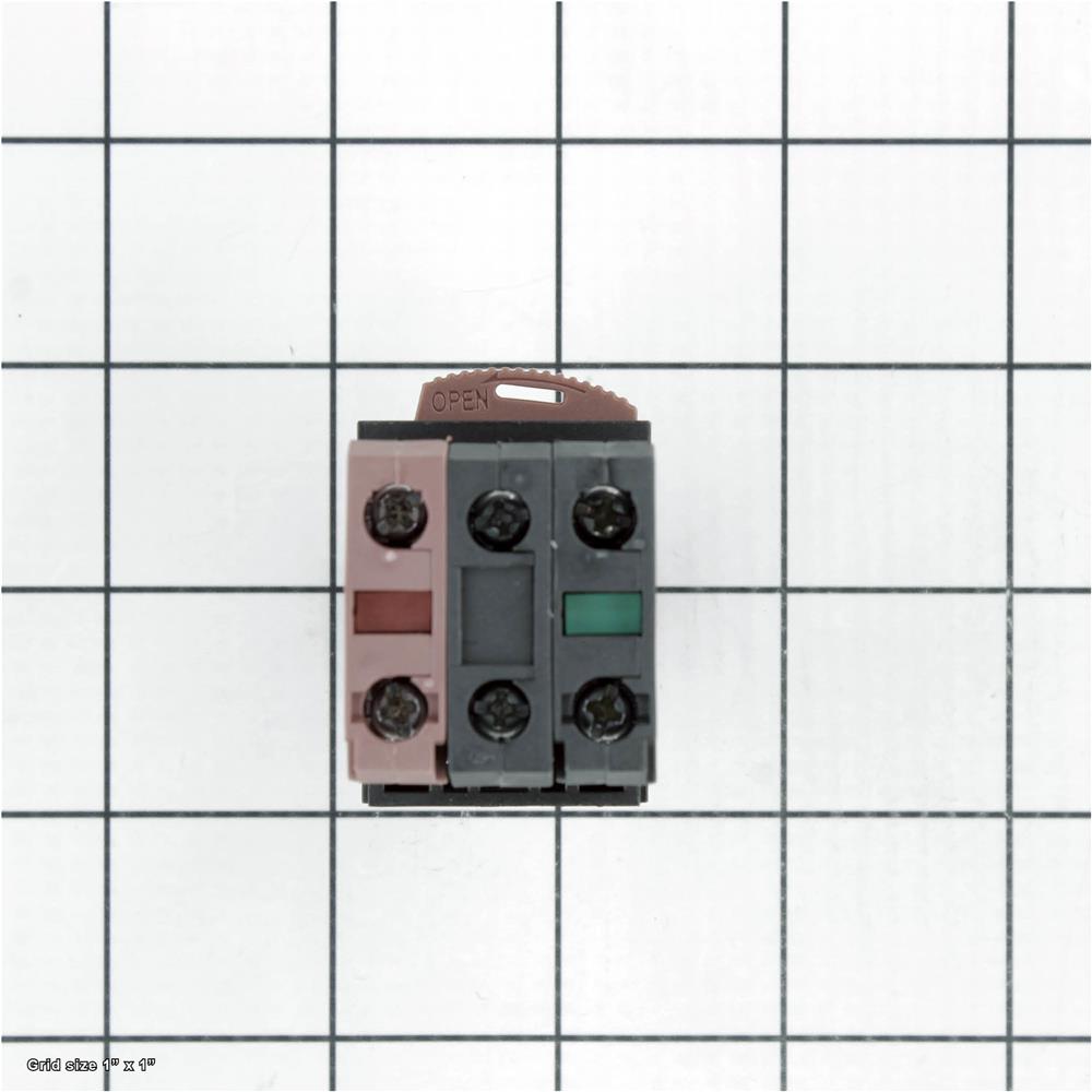 STOP BUTTON NHD NLB22-F11RE AC110V RED