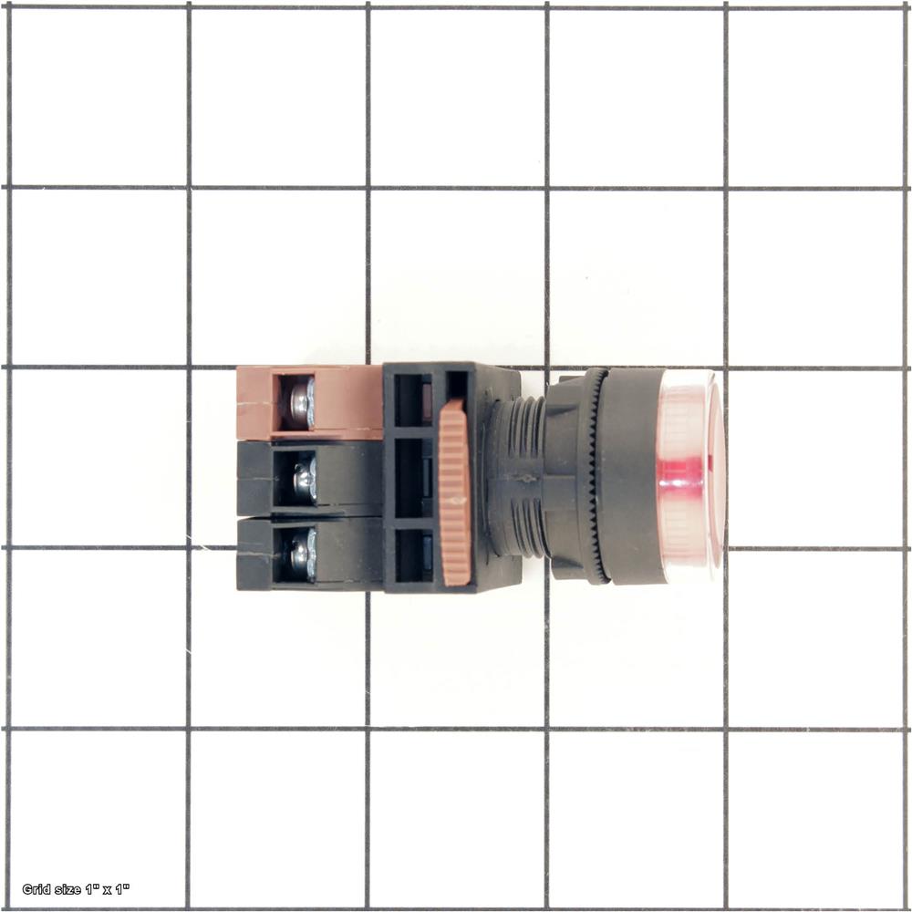 STOP BUTTON NHD NLB22-F11RI AC220V RED