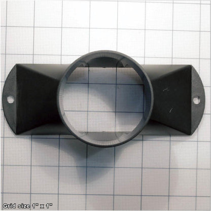 BLADE SHROUD DUST PORT